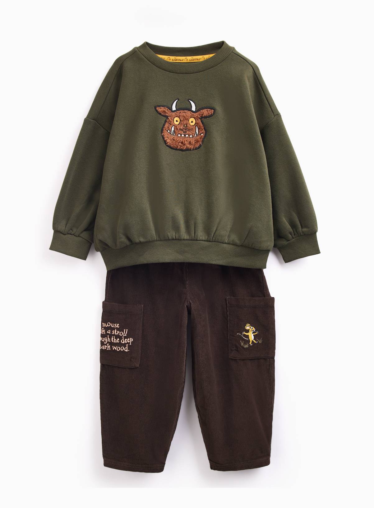 Gruffalo Sweat Top & Bottoms Set 2-3 years - Image 1